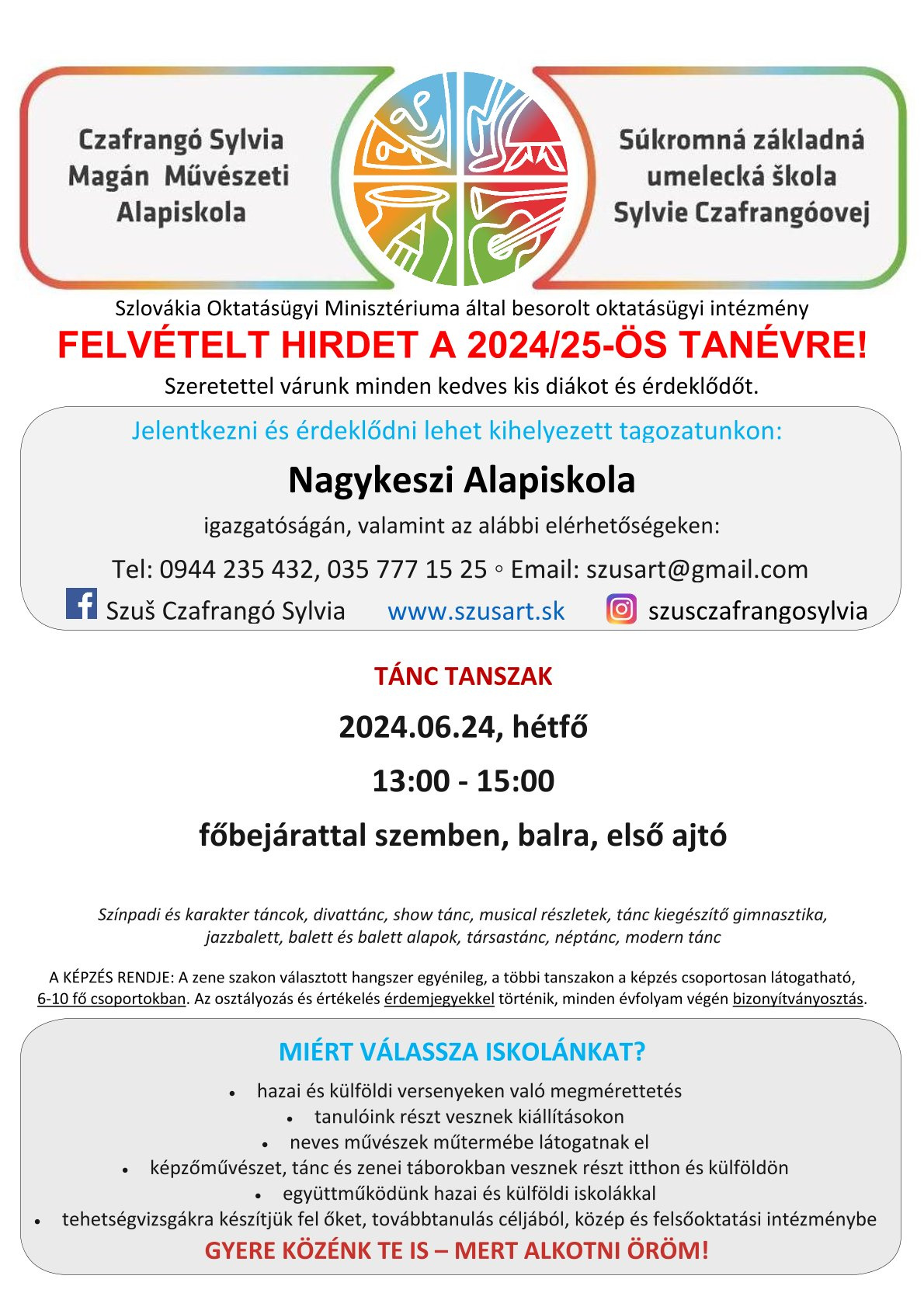 Czafrangó Sylvia Magán Művészeti Alapiskola